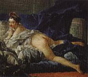 Francois Boucher odalisk oil